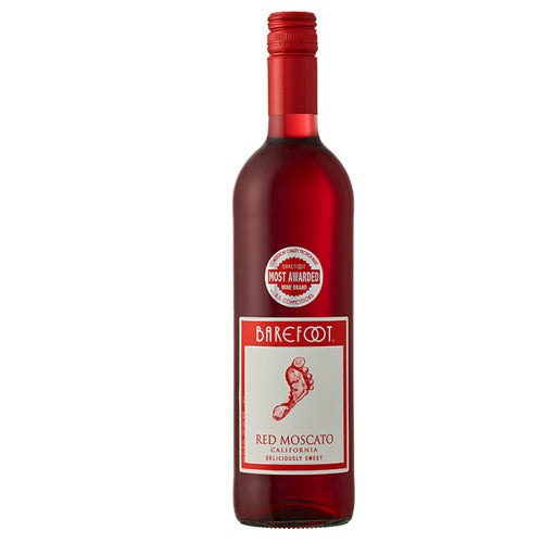 Barefoot Moscato Red - 750ML – Wine To Deliver